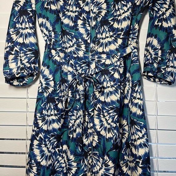 WOT CLEMENTS RIBEIRO PORTOBELLO BELTED DRESS SIZE S - Picture 5 of 5